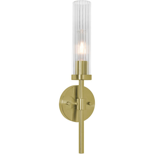 Huntington 1 Light 4.5 inch Light Antique Brass ADA Wall Sconce Wall Light