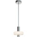 Sydney LED 10 inch Satin Nickel Pendant Ceiling Light