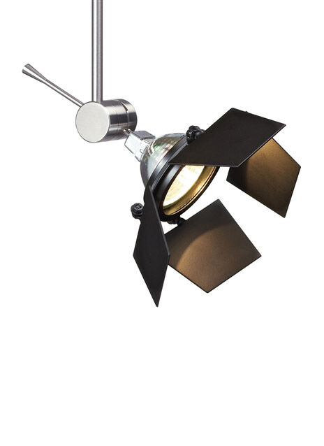 Sprocket 1 Light Antique Bronze Low-Voltage Track Head Ceiling Light