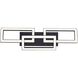 Sia LED 23.31 inch Black Vanity Light Wall Light