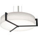 Apex LED 27.15 inch Satin Nickel Pendant Ceiling Light