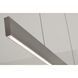 Stealth LED 1 inch Satin Nickel Linear Pendant Ceiling Light