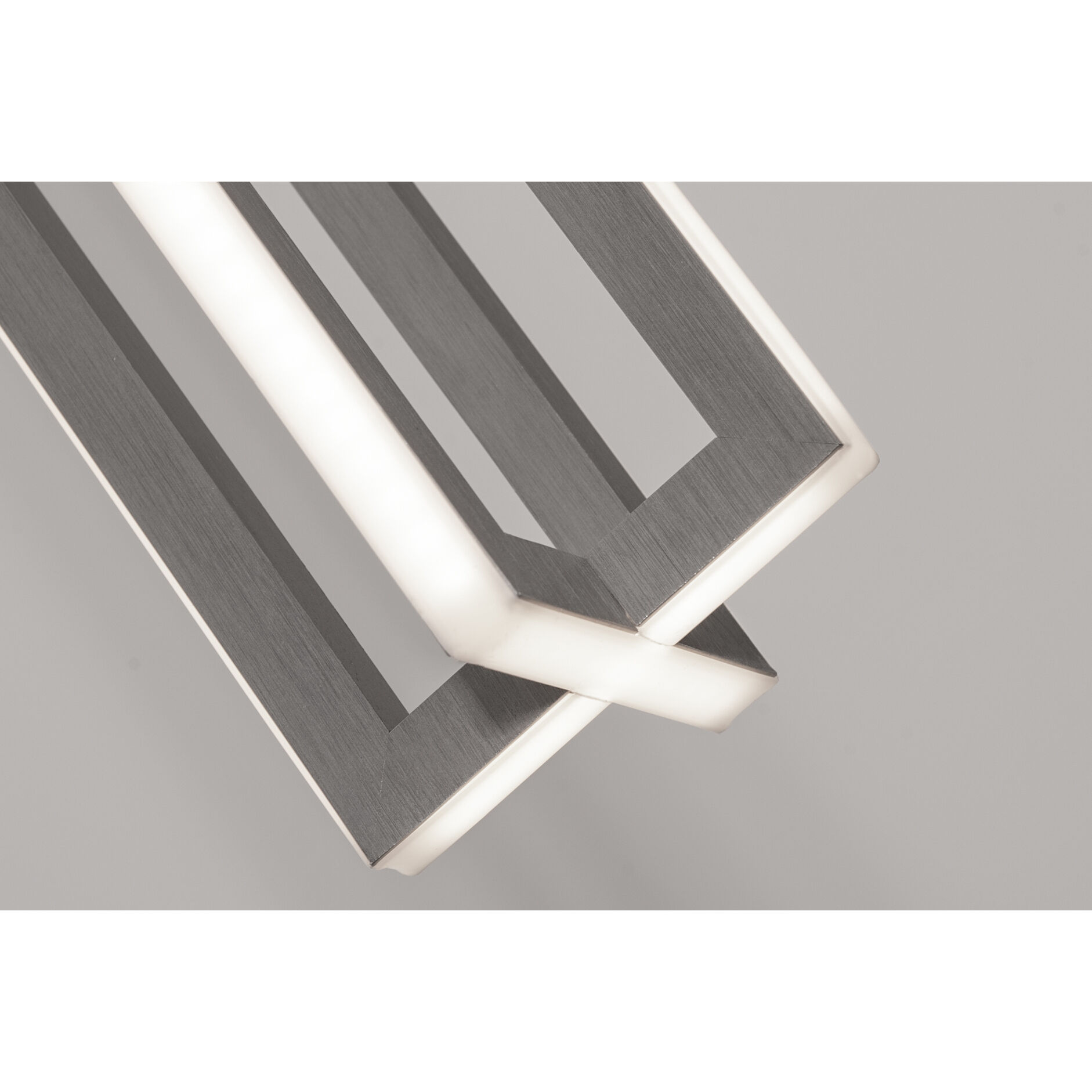 Cass LED 18 inch Satin Nickel Pendant Ceiling Light