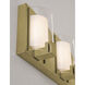 Mesa 3 Light 20 inch Light Antique Brass Bath/Vanity Light Wall Light