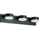Emma LED 24 inch Black Vanity Light Wall Light