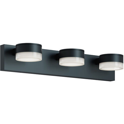 Emma LED 24 inch Black Vanity Light Wall Light