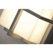 Avenue LED 36 inch Textured Grey Outdoor Sconce
