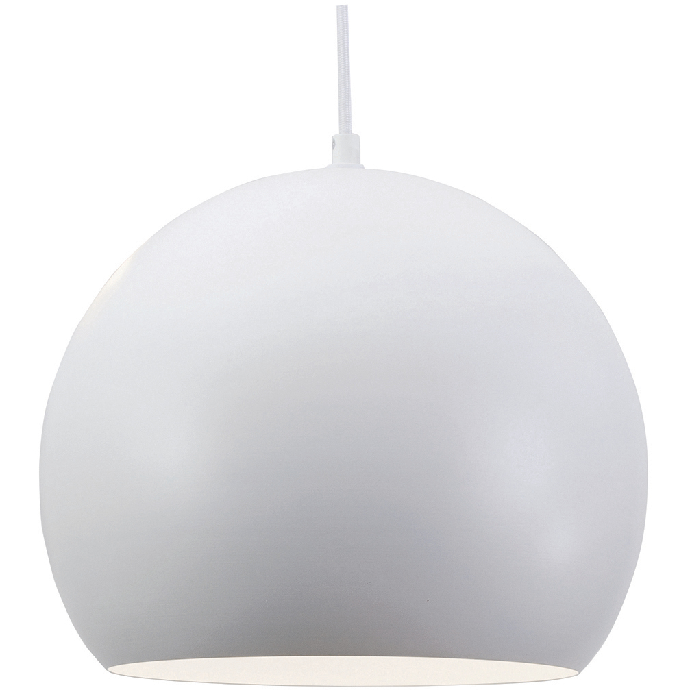 Roxy 1 Light 9.84 inch White Pendant Ceiling Light