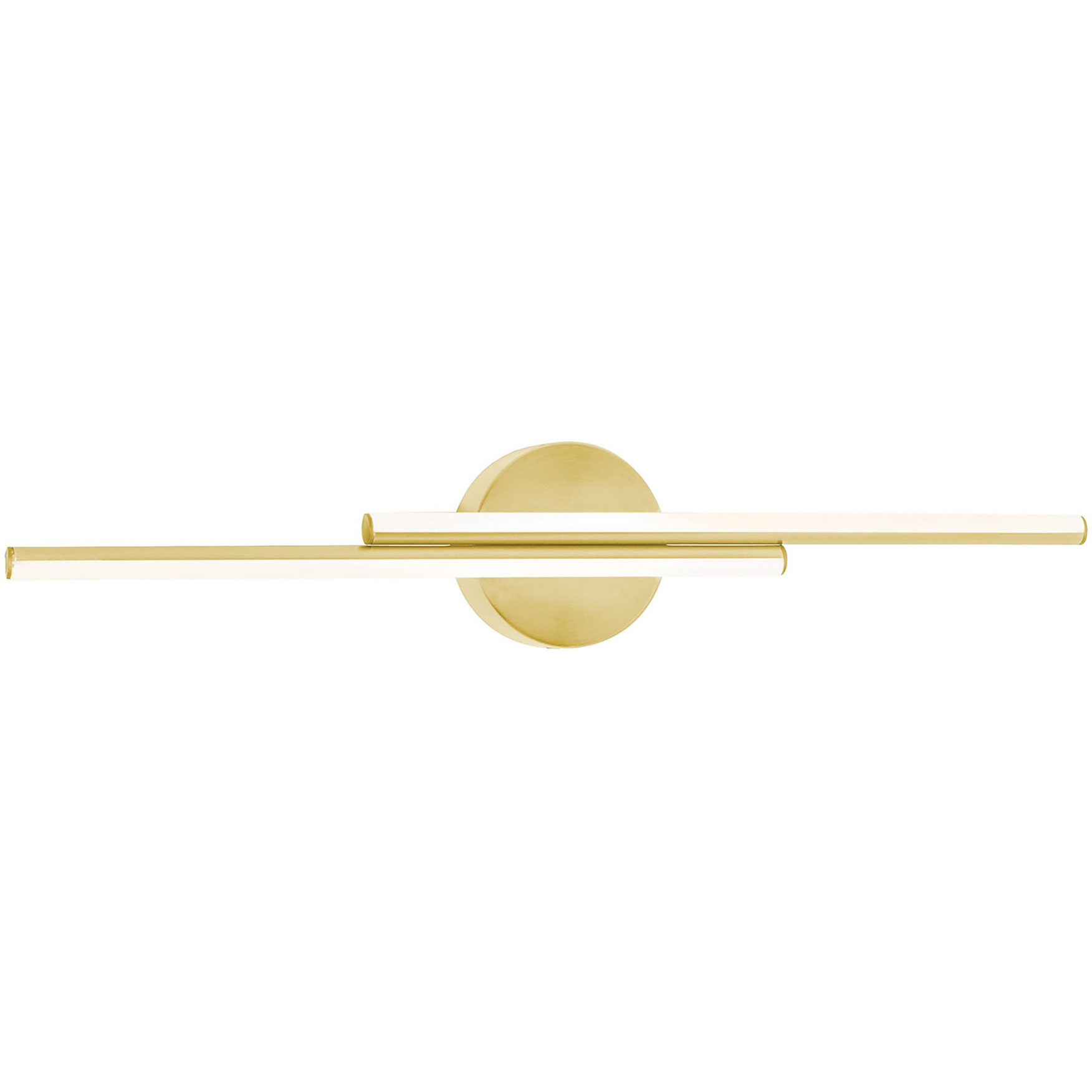 Ella LED 24.25 inch Satin Brass Vanity Light Wall Light