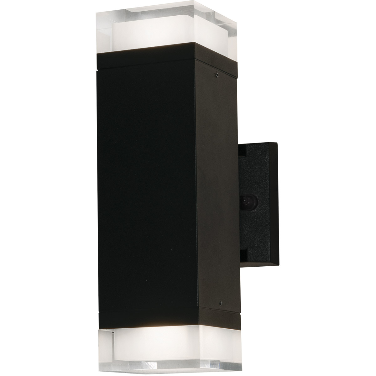 AFX EDDW0612LAJMVBK Edmund LED 12 inch Black Outdoor Wall Sconce