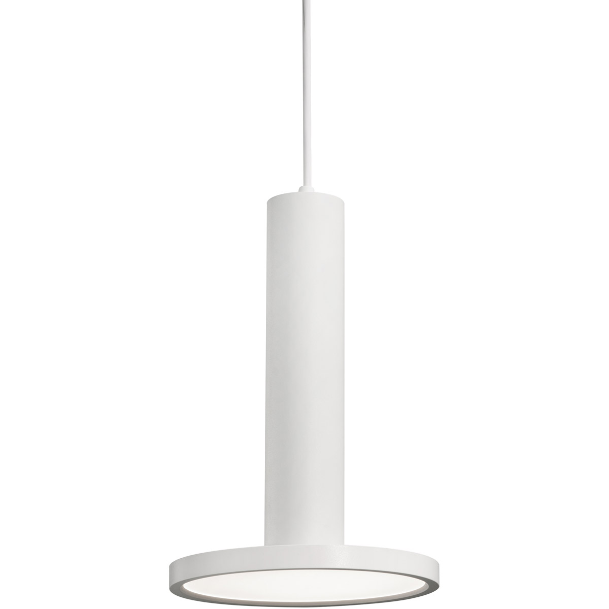 Luna LED 7.88 inch White Pendant Ceiling Light