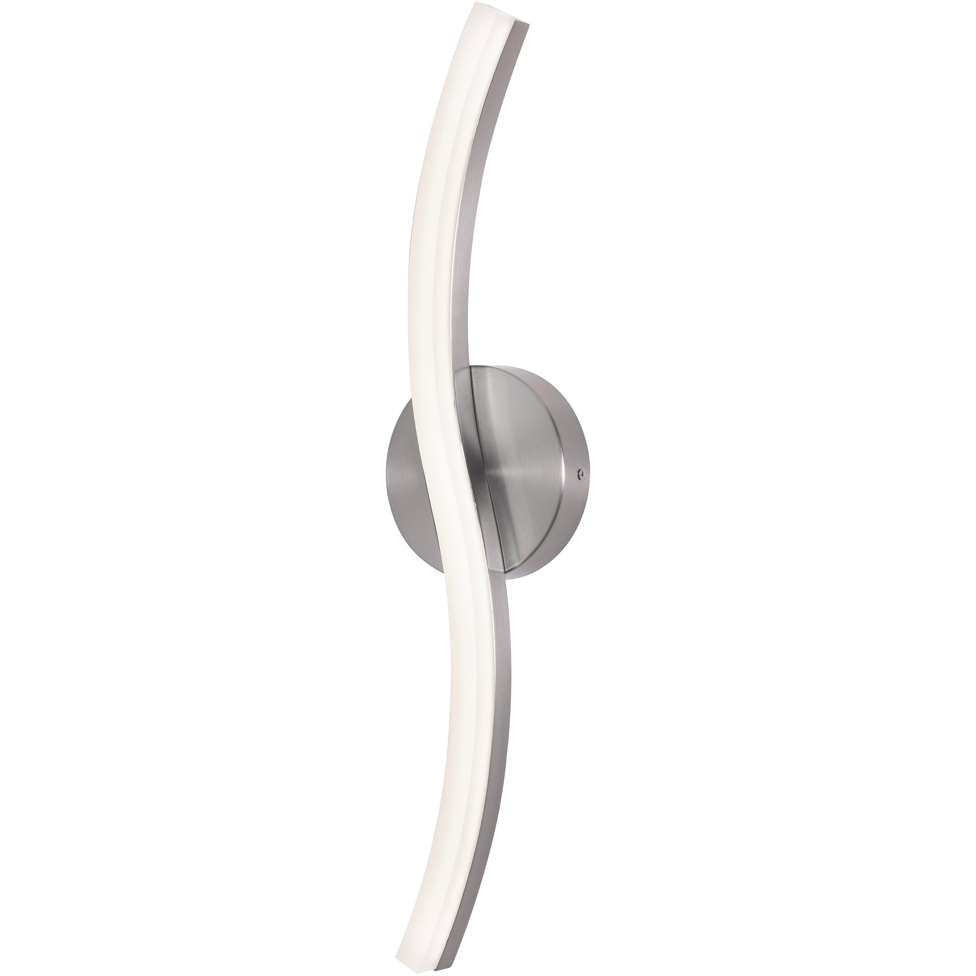 Trace LED 24.12 inch Satin Nickel Vanity Light Wall Light