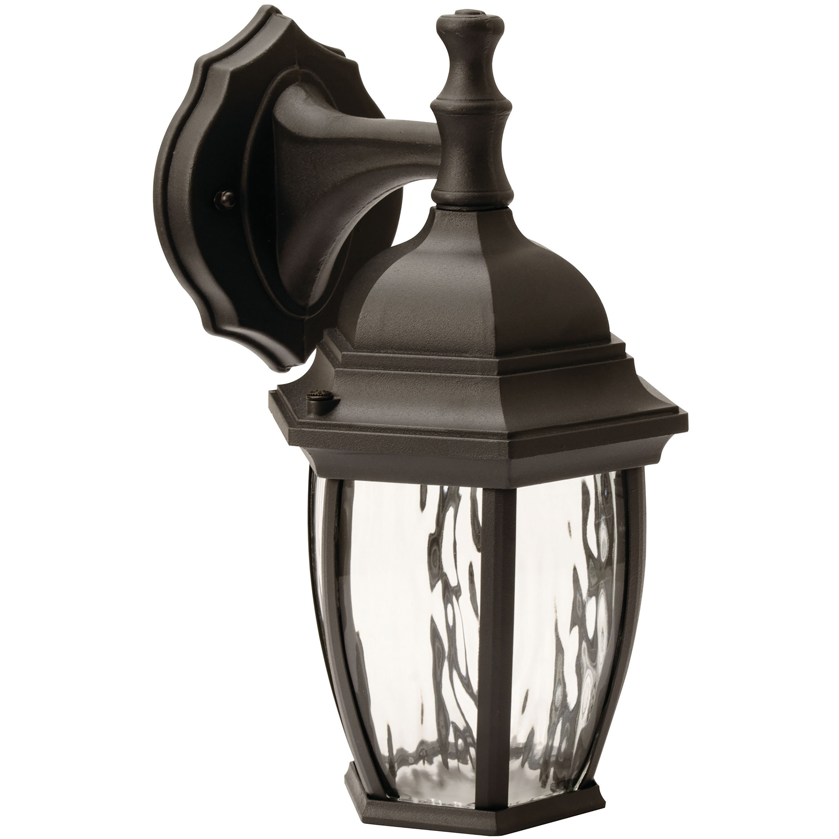 Clark LED 11.5 inch Black Outdoor Wall Lantern