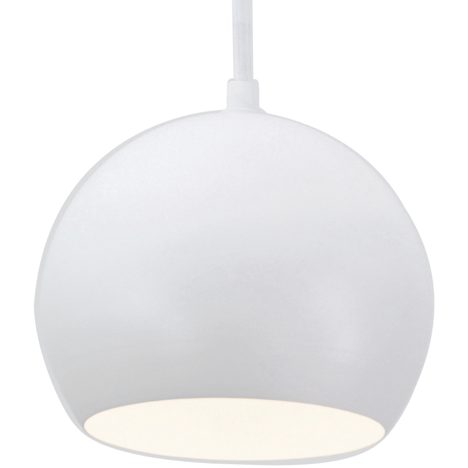 Roxy 1 Light 6.3 inch White Pendant Ceiling Light