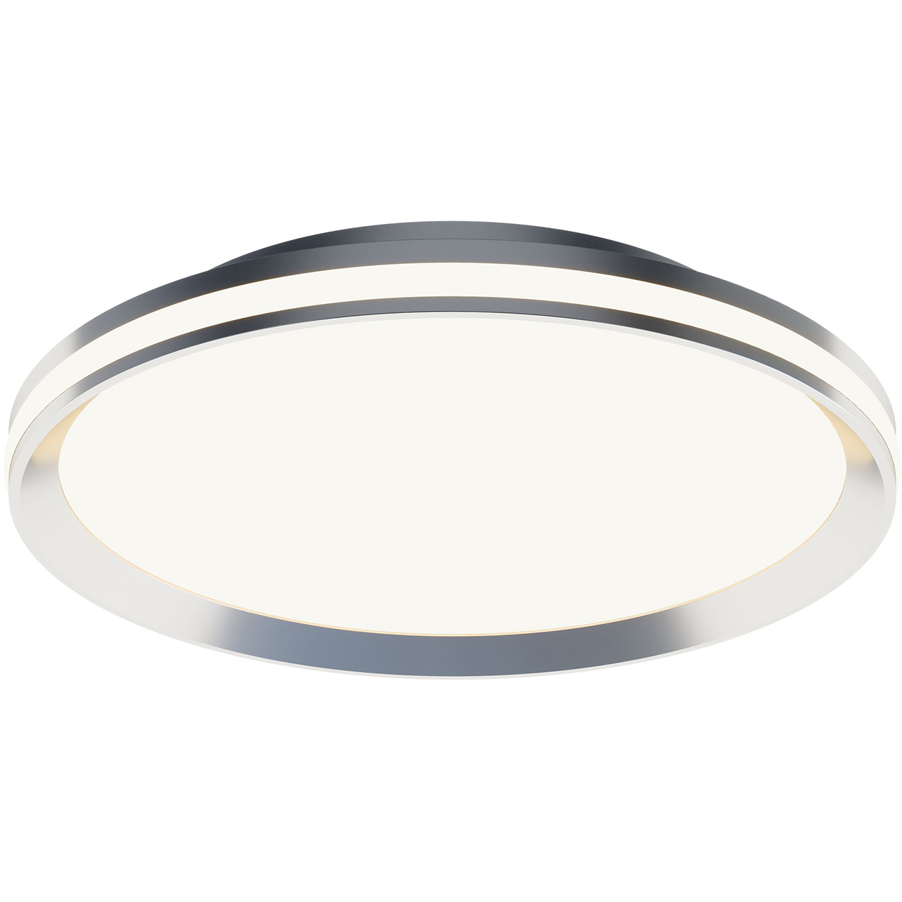 Sona LED 16 inch Satin Nickel Flush Mount Ceiling Light