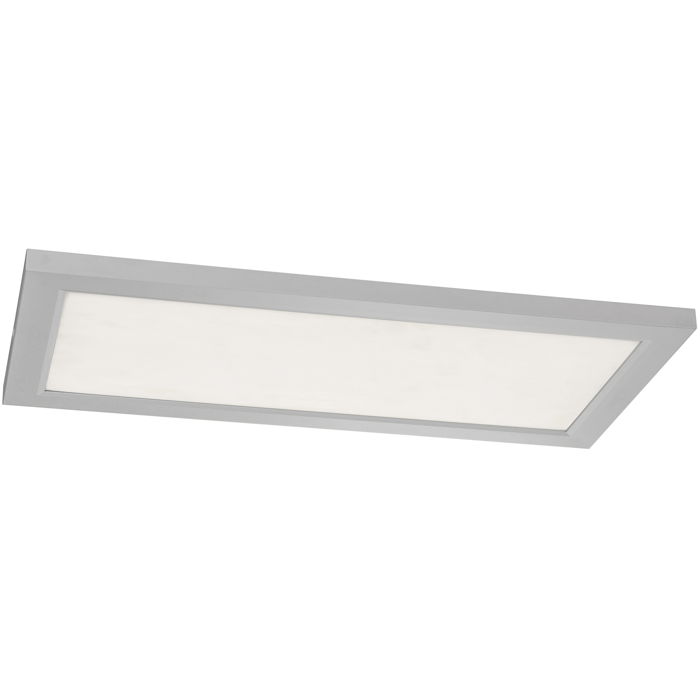 Lugano LED 24 inch Satin Nickel Linear Flush Mount Ceiling Light