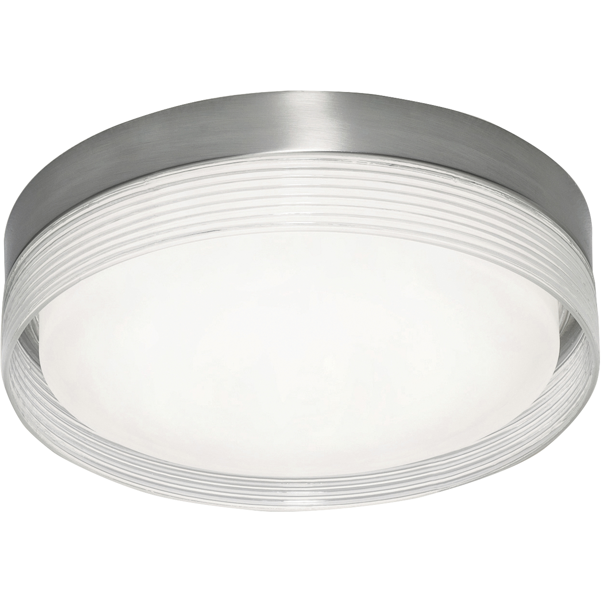 Tribeca 1 Light 12 inch Satin Nickel Flush Mount Ceiling Light