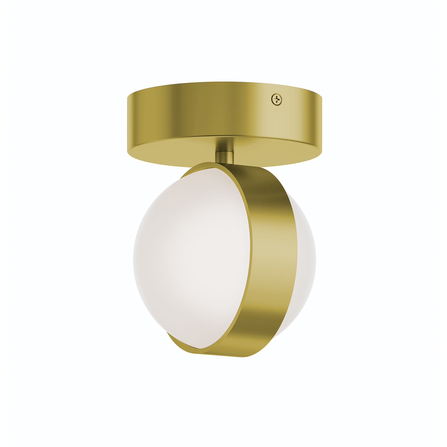 AFX VRNF05LAJUDLB Verona LED 5 inch Light Antique Brass Flush Mount ...