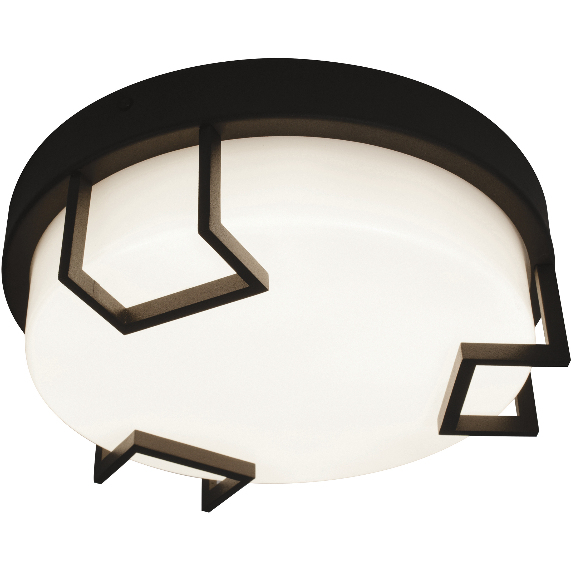 Beaumont LED 12 inch Textured Bronze Flush Mount Ceiling Light