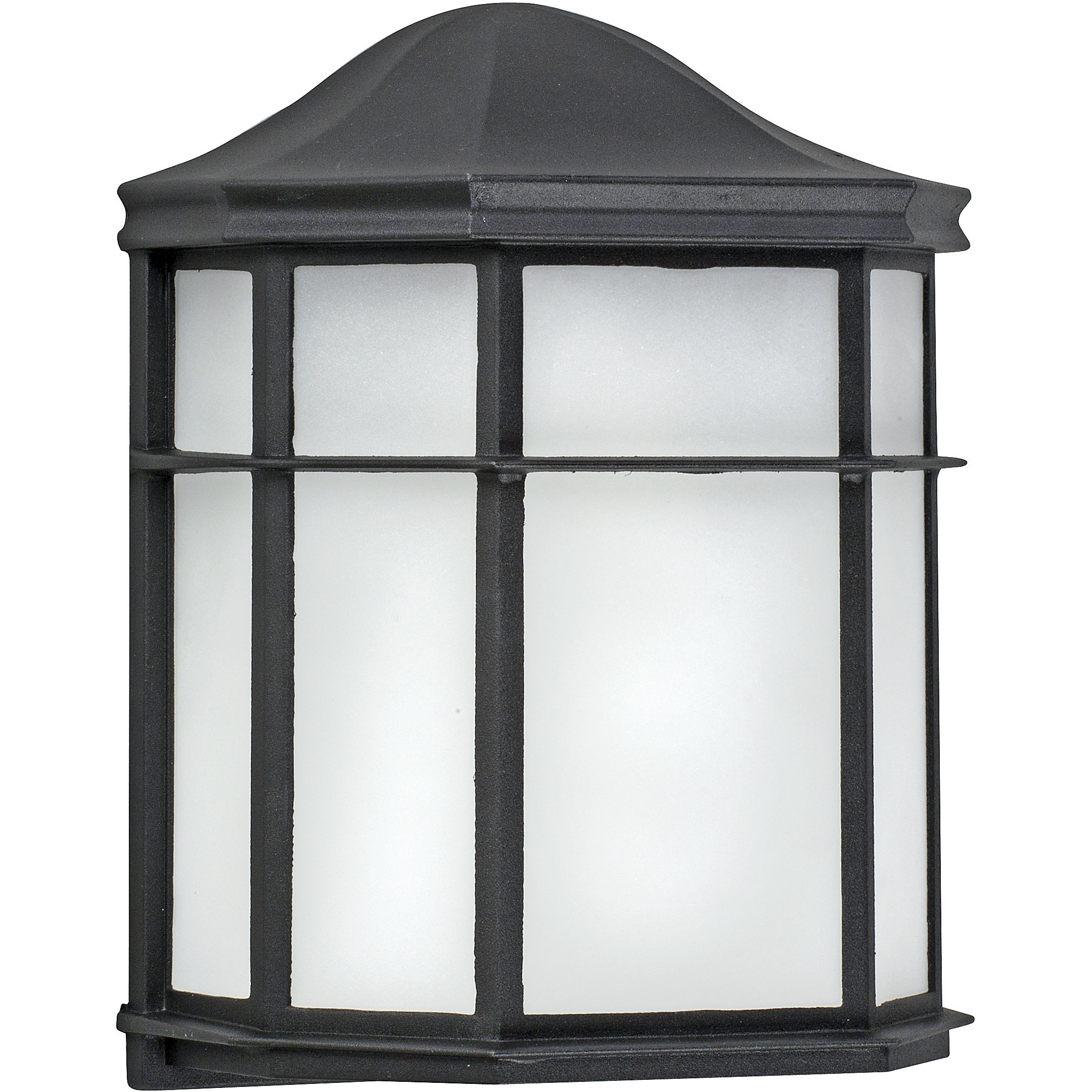 Bristol LED 9.5 inch Black Outdoor Wall Sconce