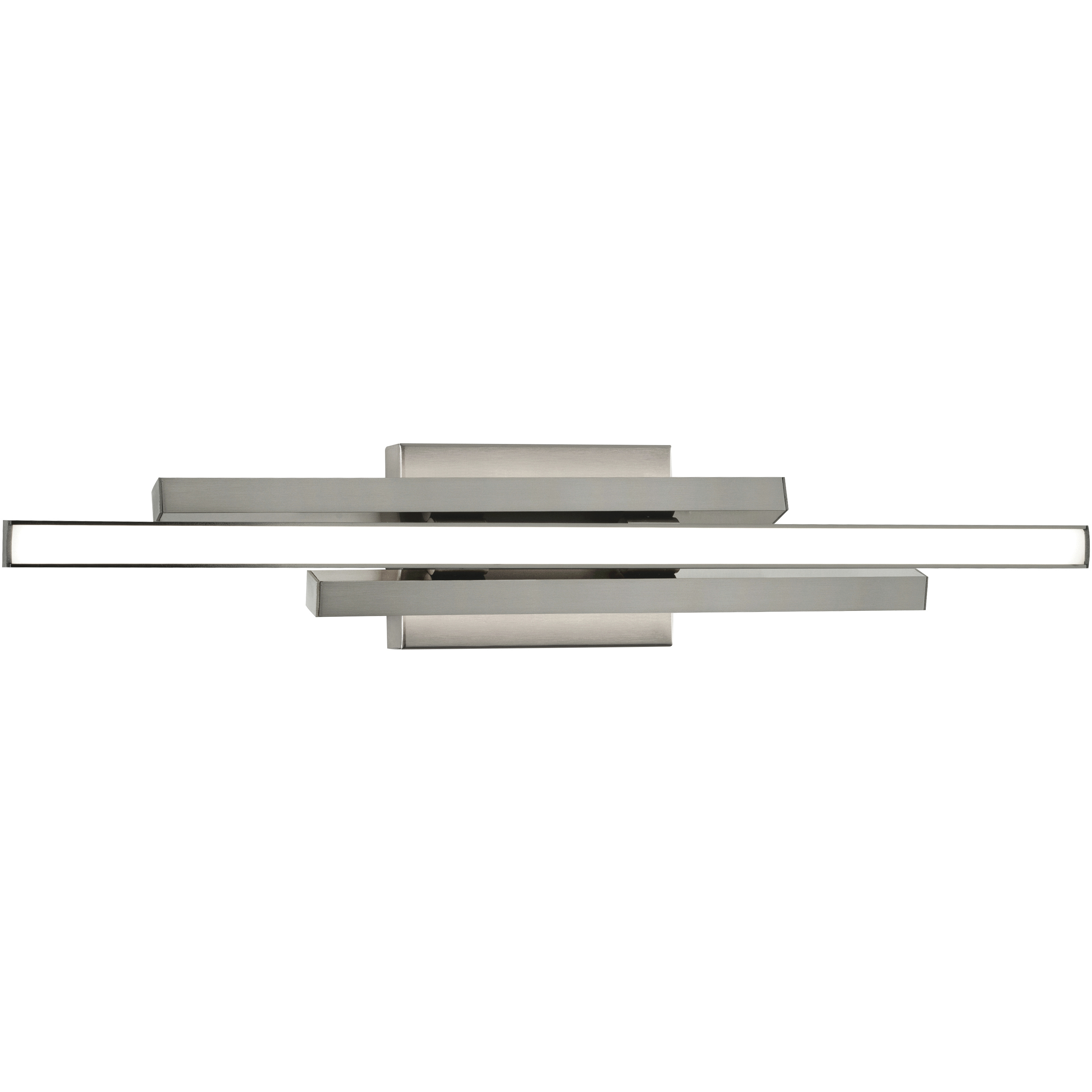 Indra 3 Light 24 inch Satin Nickel Bath Vanity Wall Light