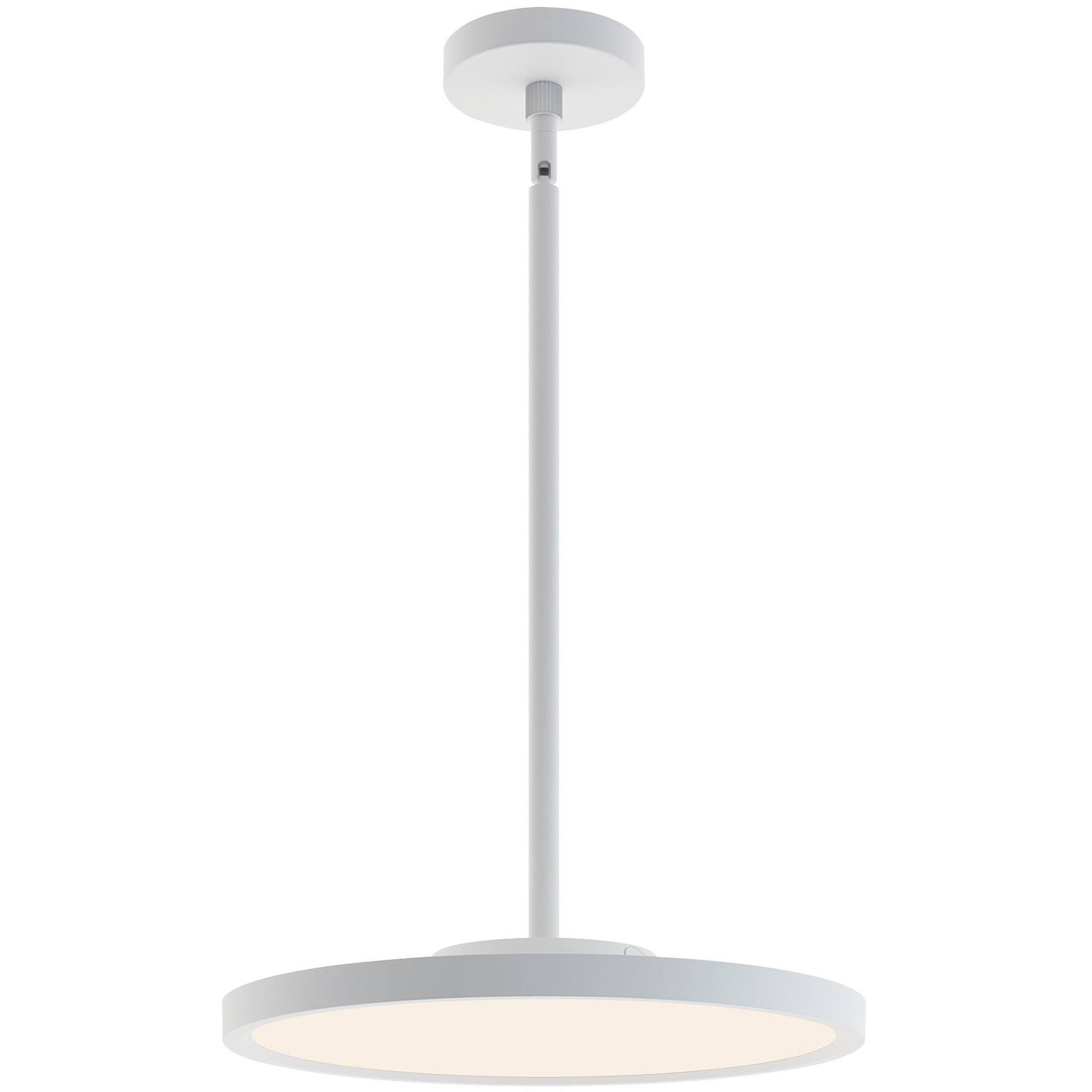 AFX Edge 1 Light 15.68 inch White Pendant Ceiling Light EGRP16LAJD2WH - Open Box
