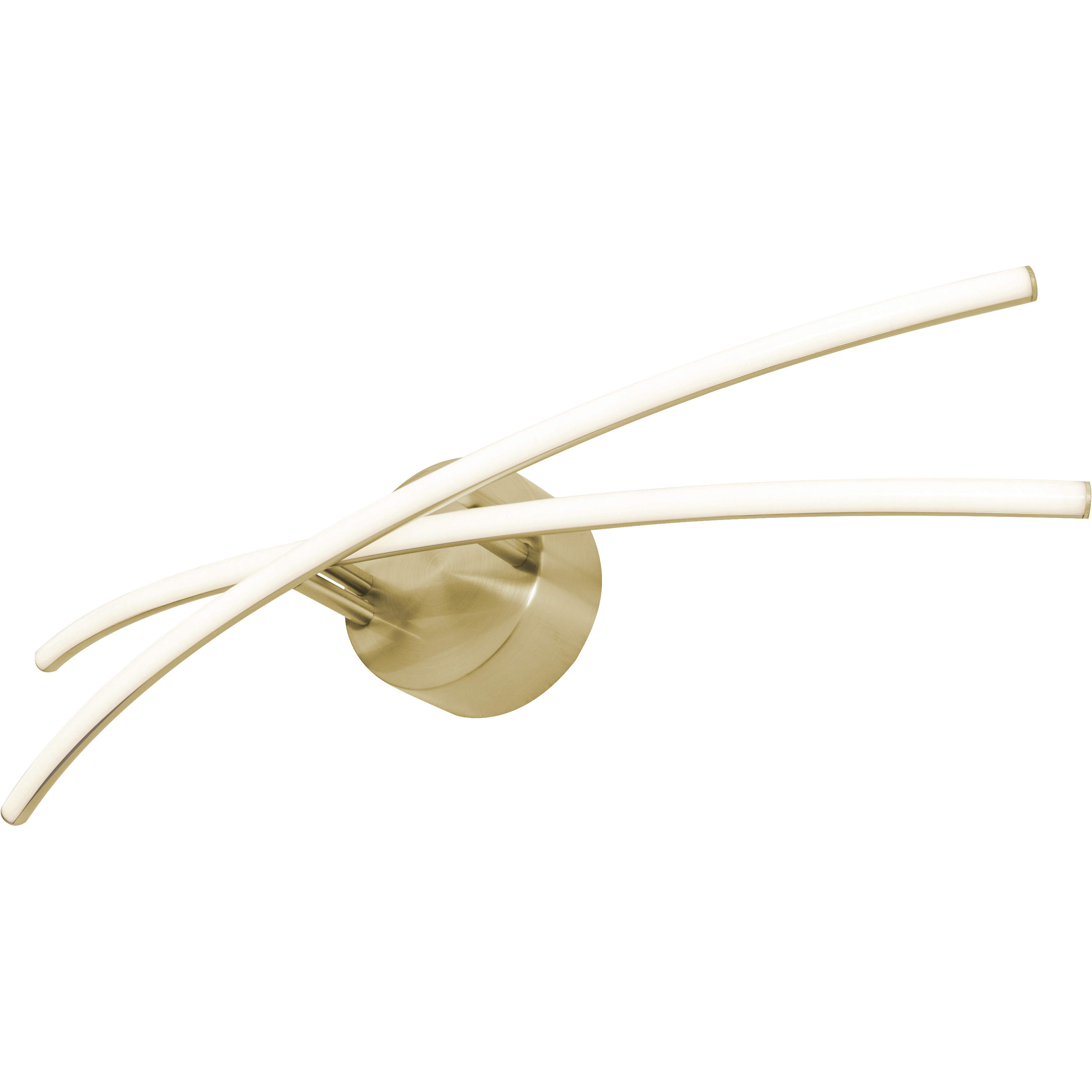 Lock LED 24 inch Satin Brass Bath Vanity Wall Light