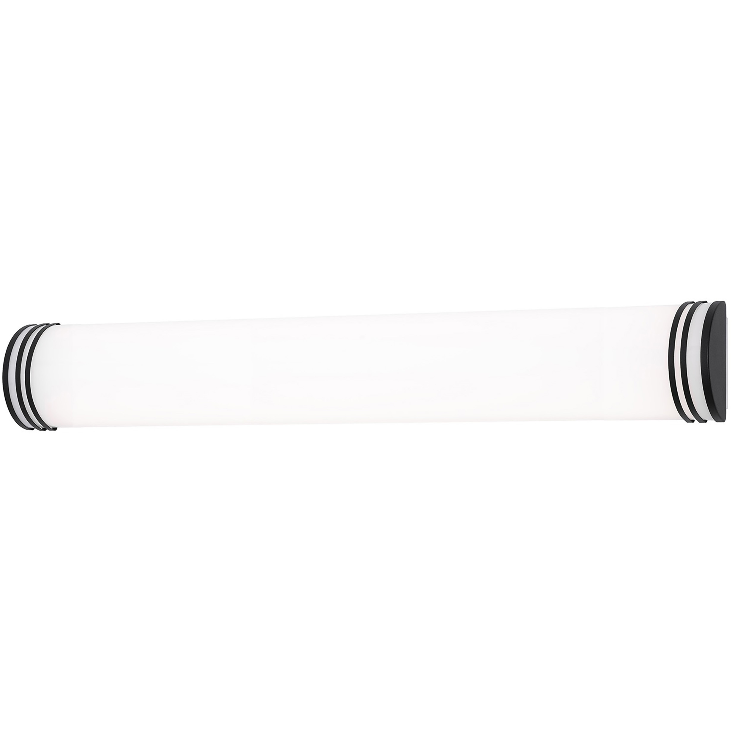 Palmer LED 36 inch Black Vanity Light Wall Light
