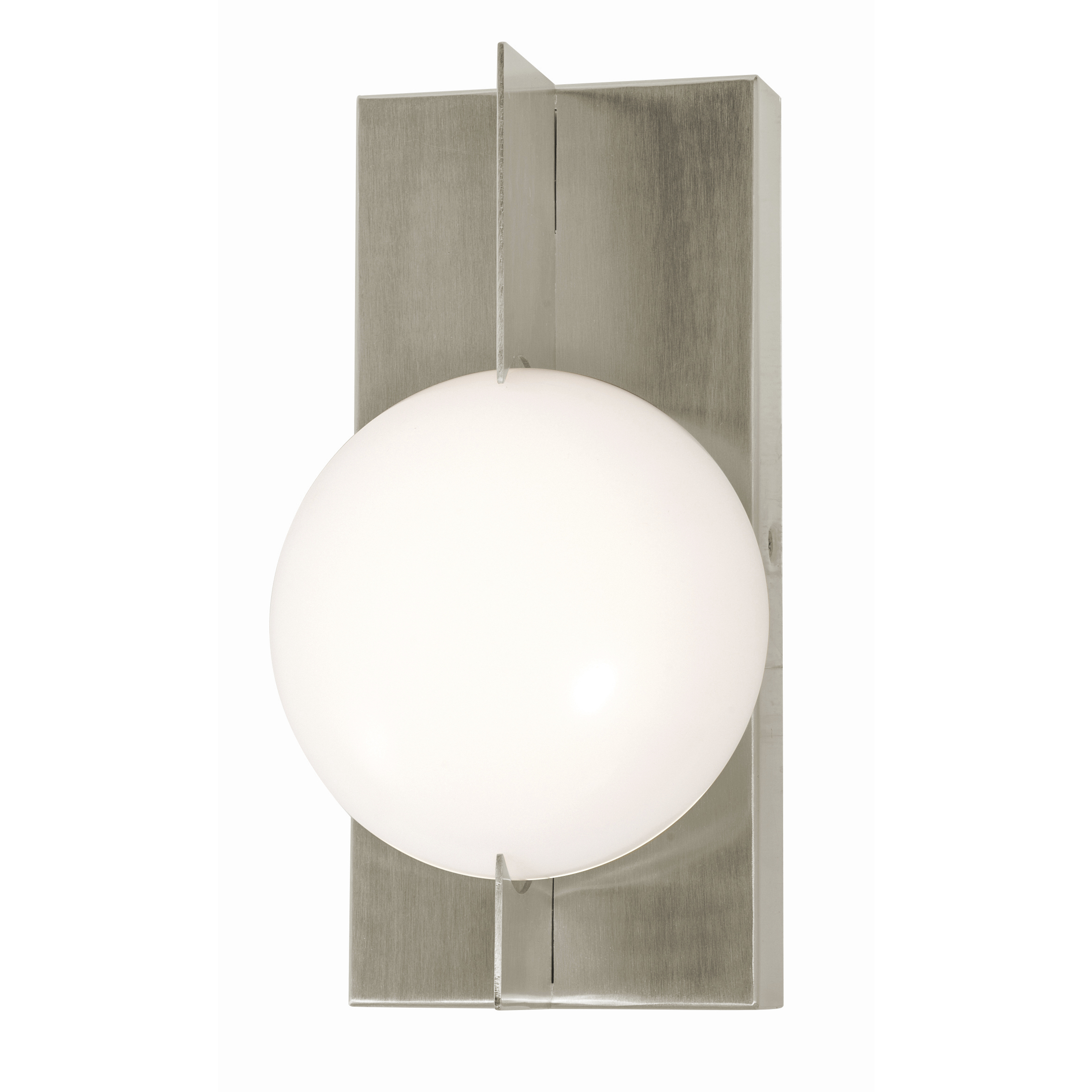 Gates LED 5.5 inch Satin Nickel ADA Wall Light
