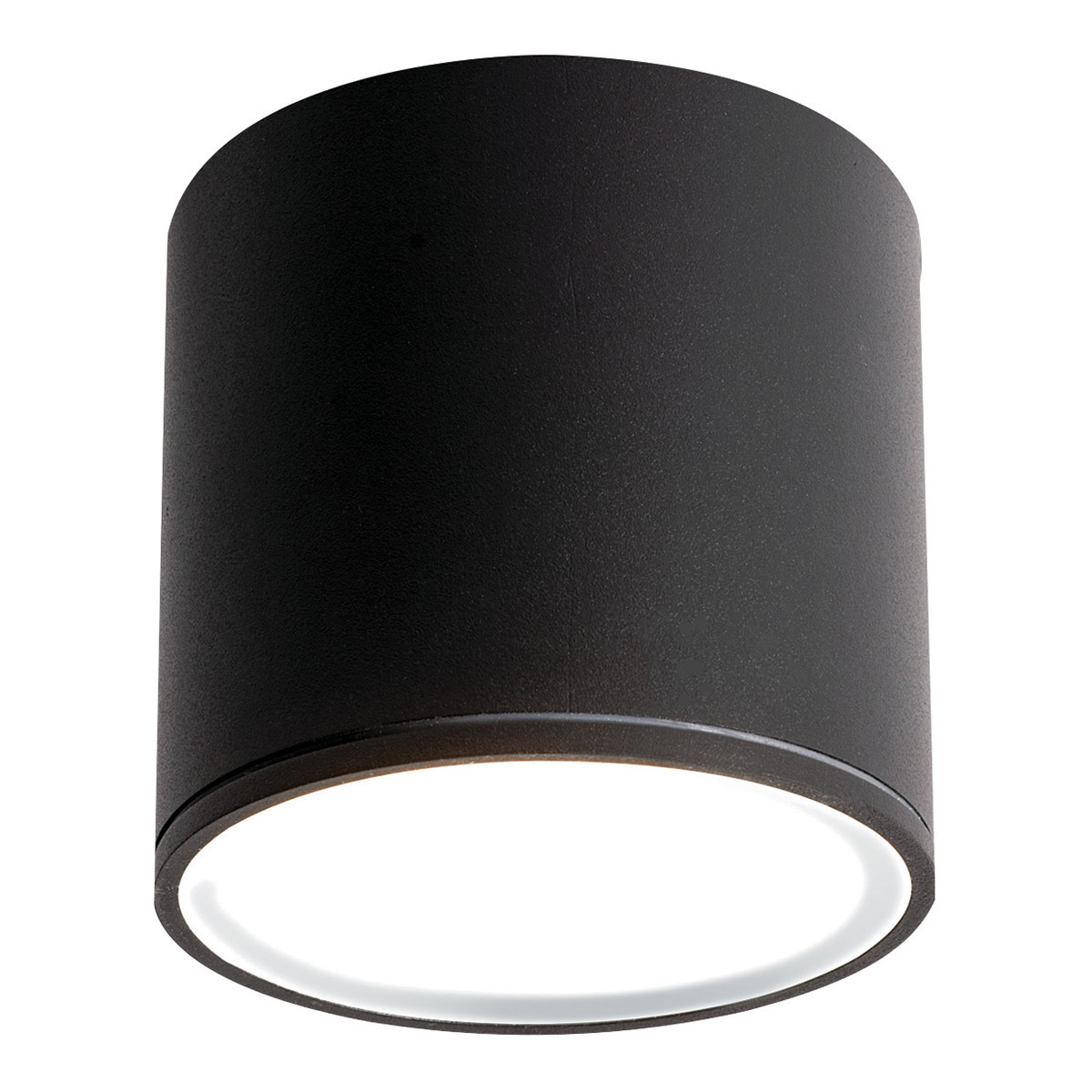 Everly LED 4.25 inch Black Outdoor Ceiling Light