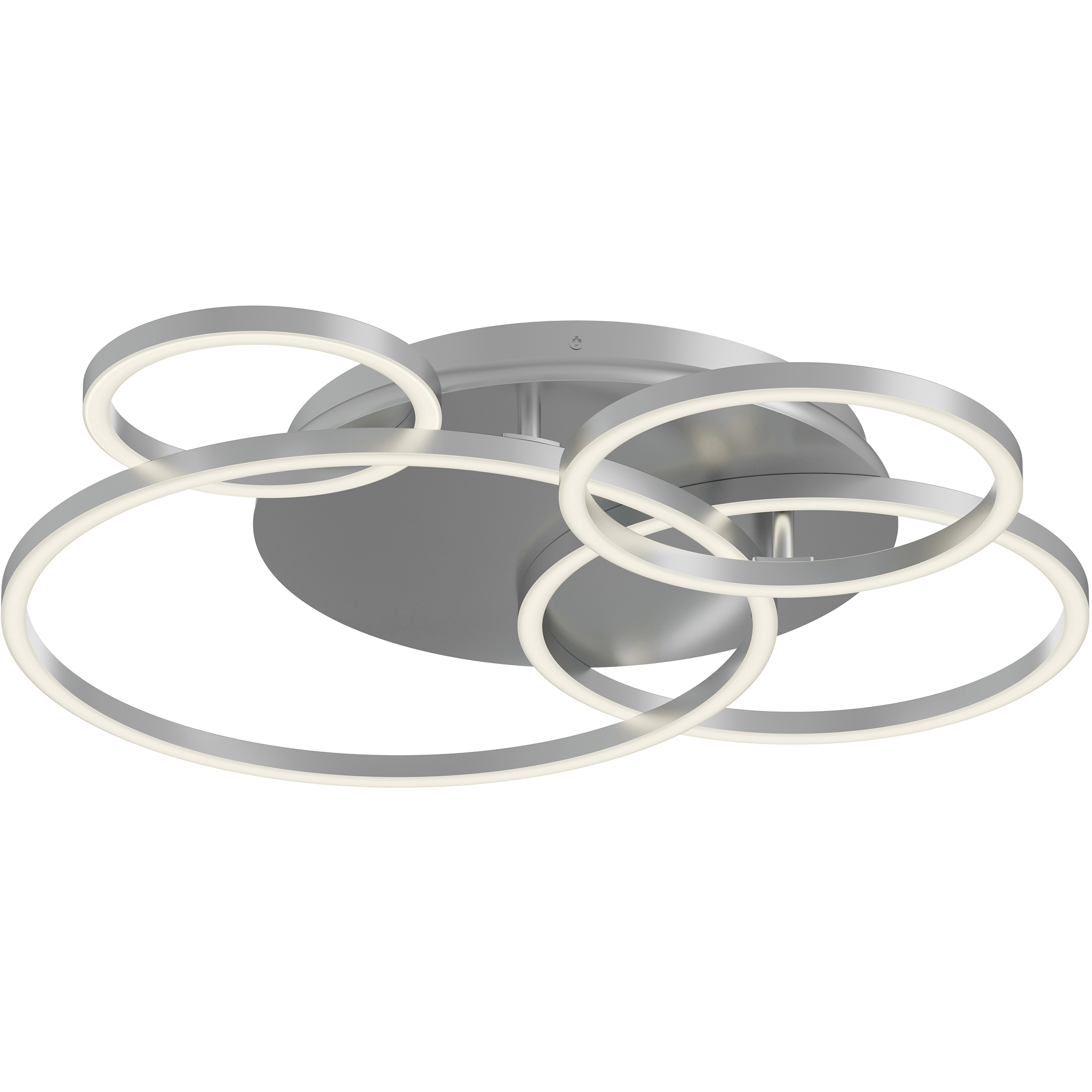 AFX ORBF24LAJD1SN Orbit LED 24 inch Satin Nickel SemiFlush Mount