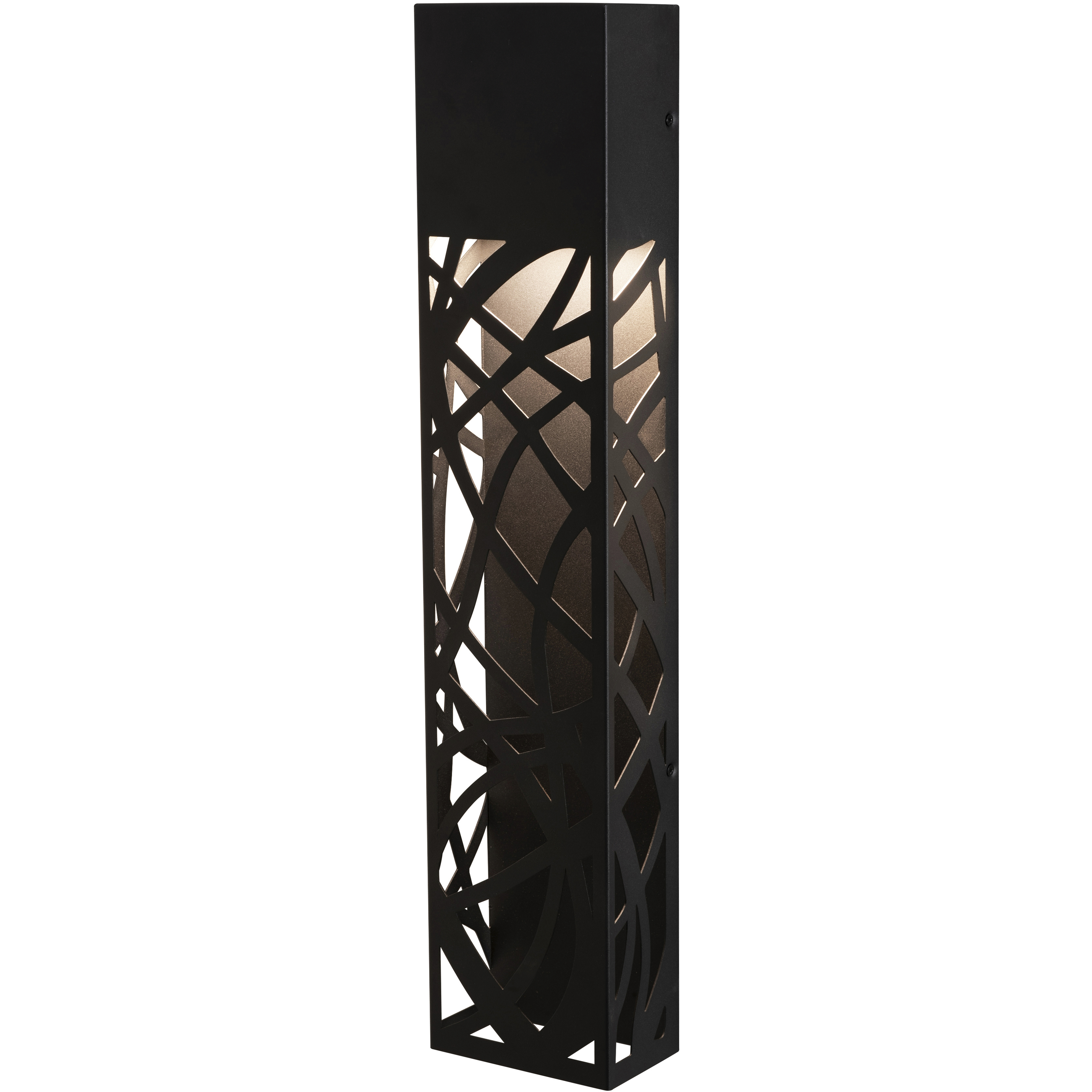 Inez 1 Light 24 inch Black Outdoor Wall Sconce