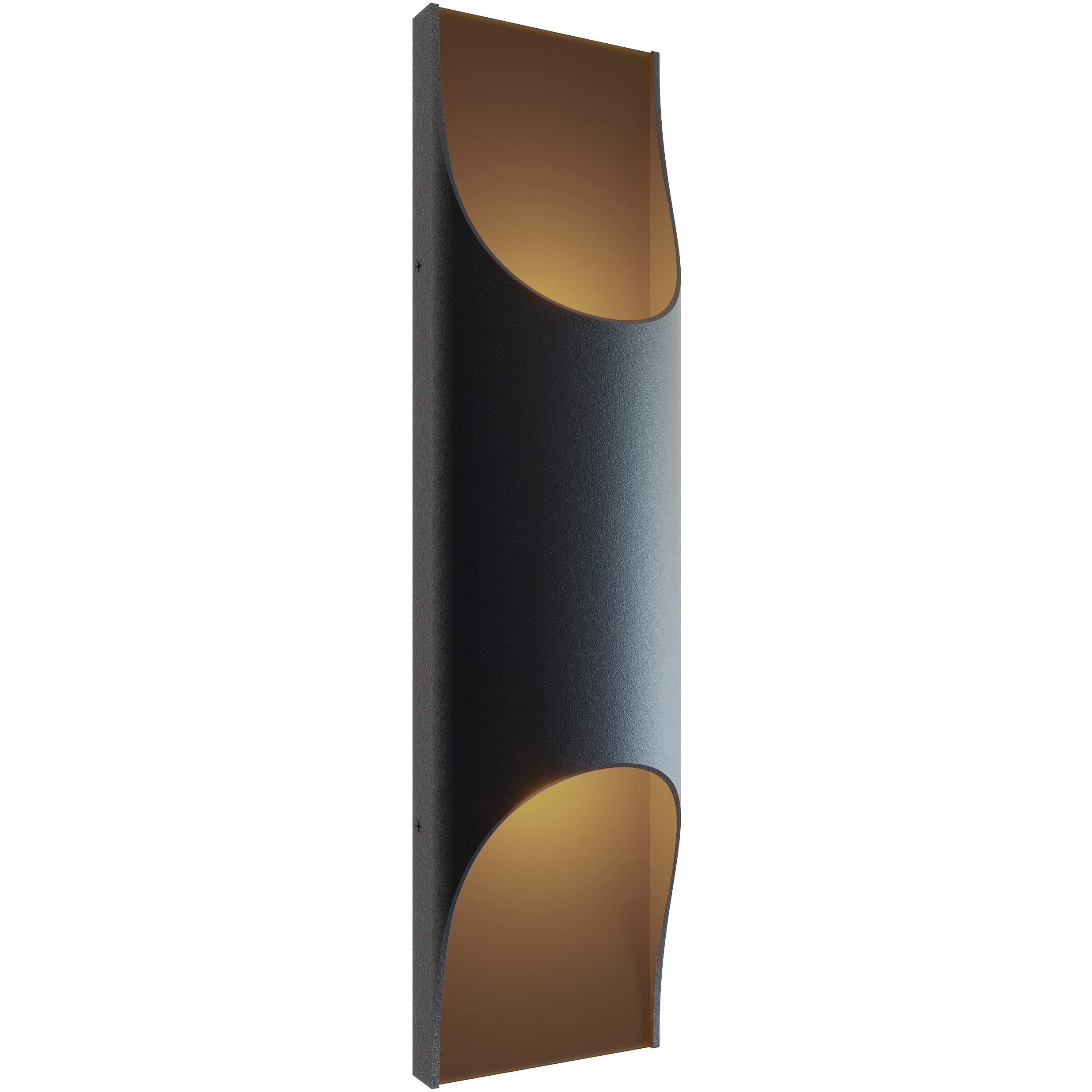 AFX HARW0518L30D1BK Harrison LED 18 inch Black Outdoor Wall Sconce
