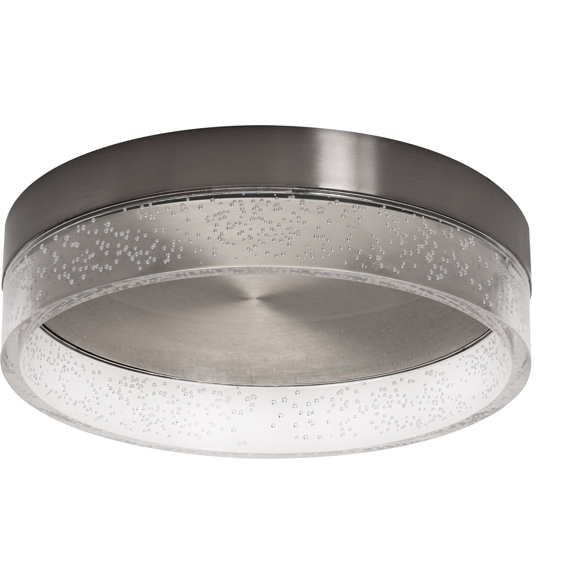 Maggie LED 11.82 inch Satin Nickel Flush Mount Ceiling Light