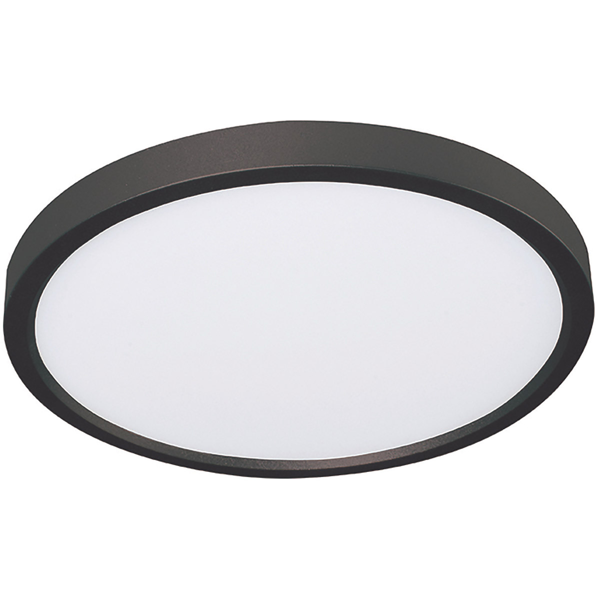 AFX EGRF2440LAJD1BK Edge Round LED 24 inch Black Flush Mount Ceiling Light