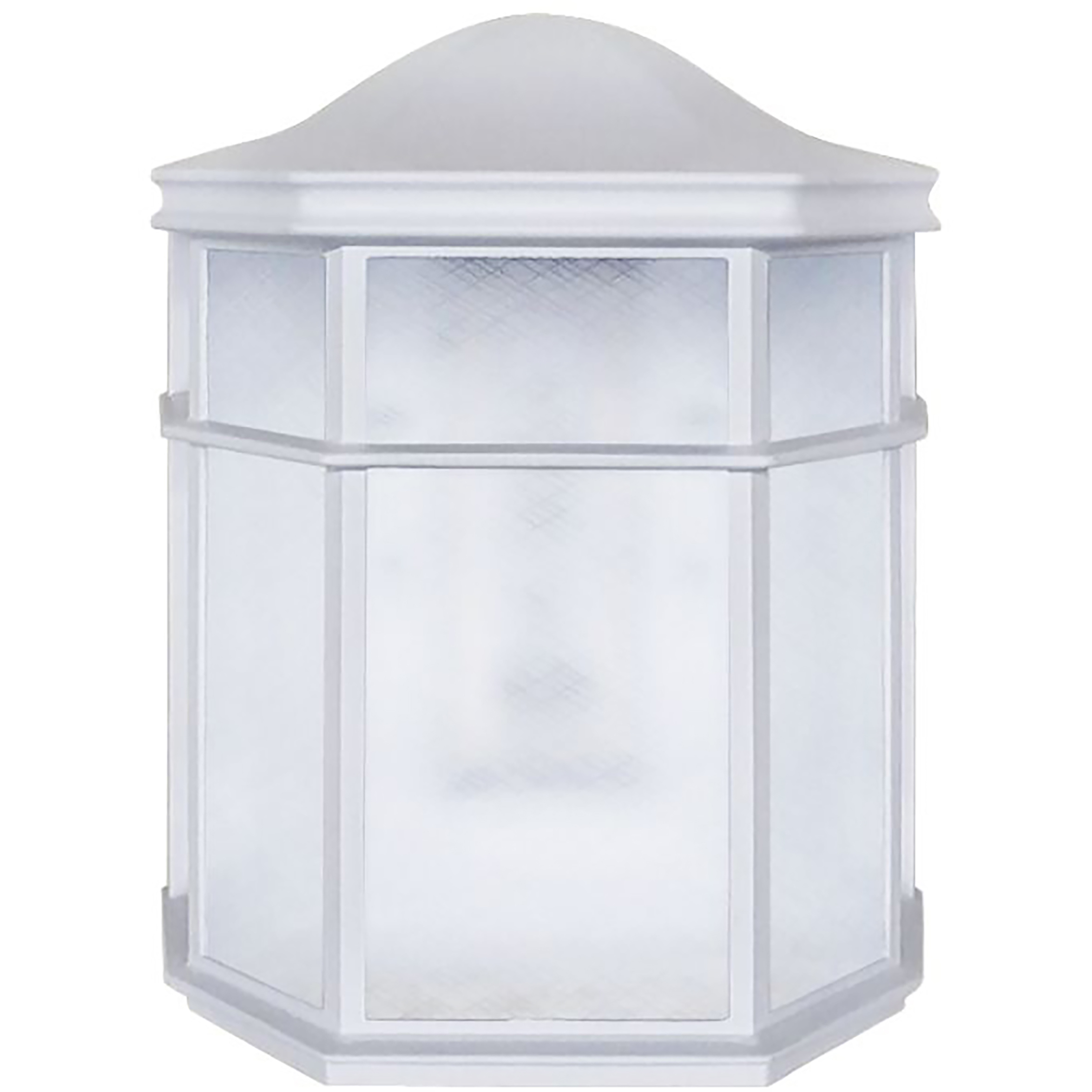 Bristol LED 9.5 inch White Outdoor Wall Sconce
