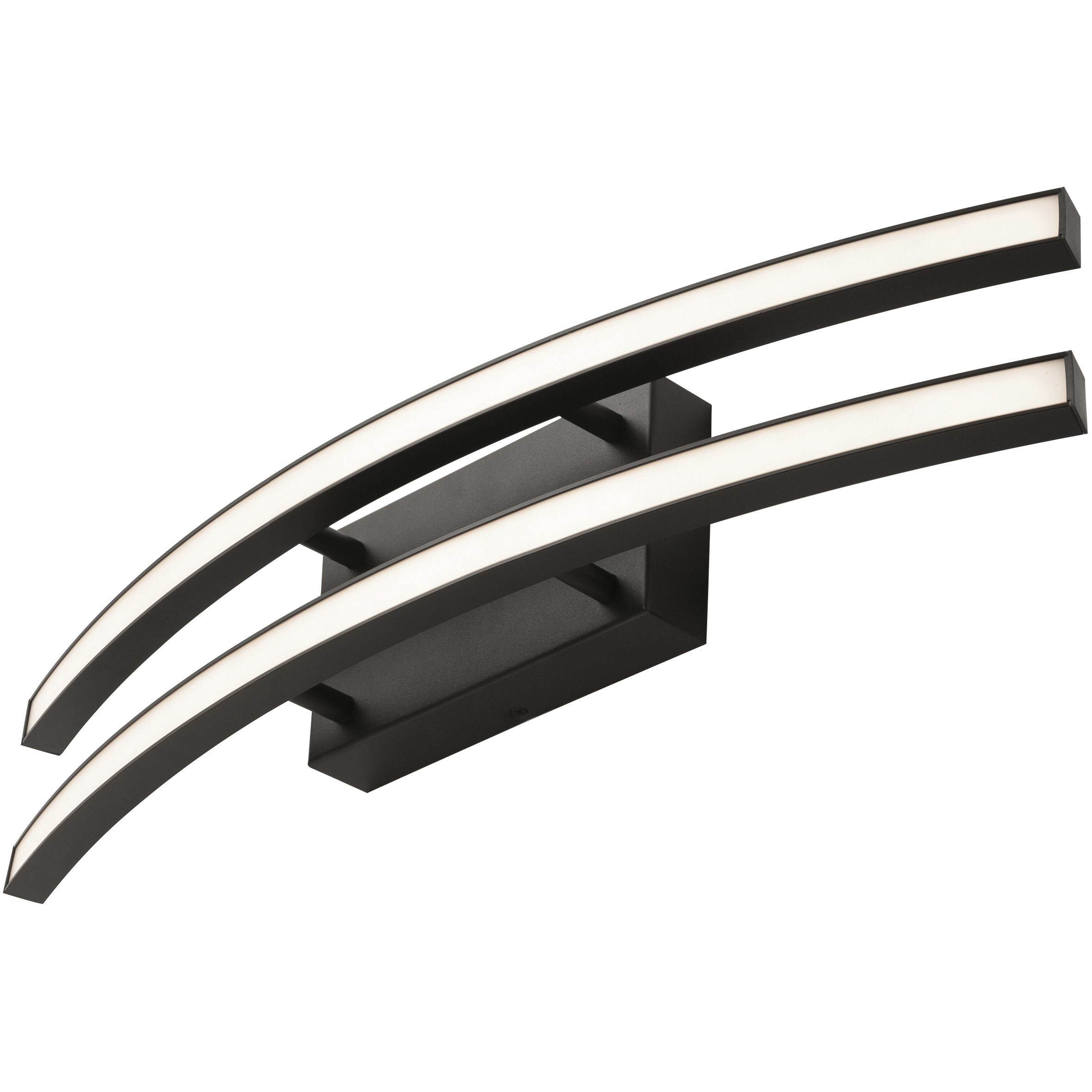 Harper 2 Light 24.75 inch Black Vanity Light Wall Light