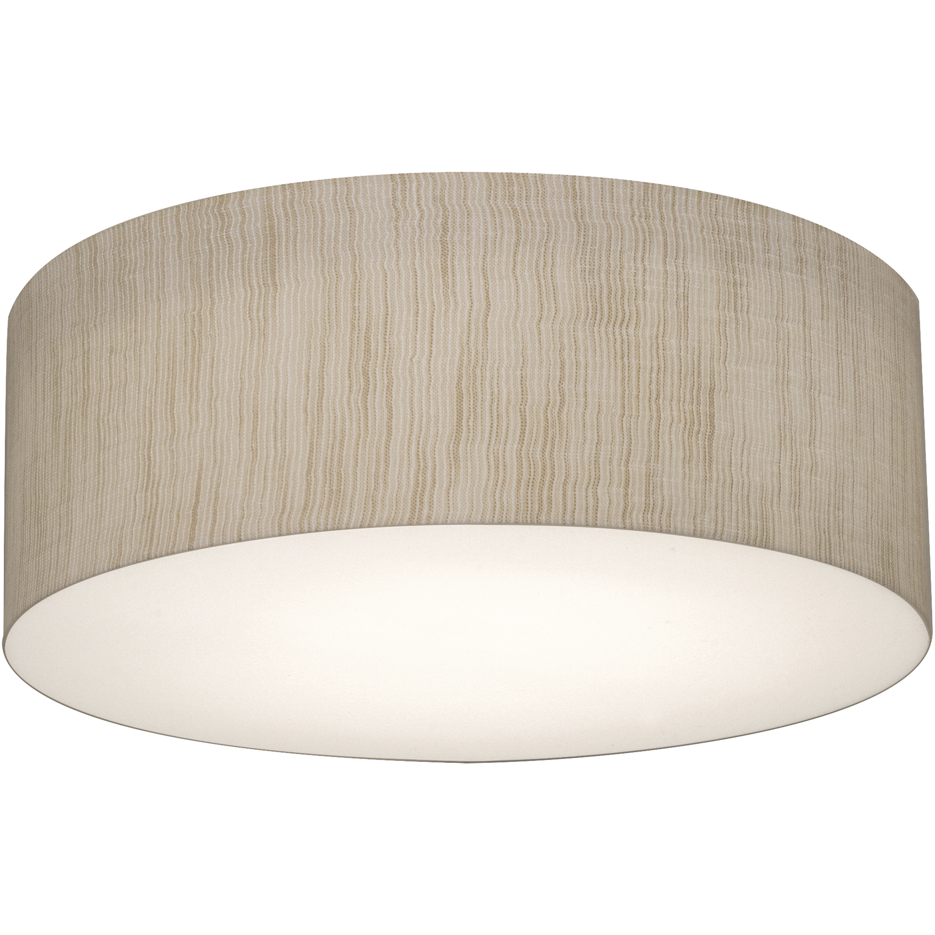 Anton 2 Light 12.25 inch Jute Flush Mount Ceiling Light