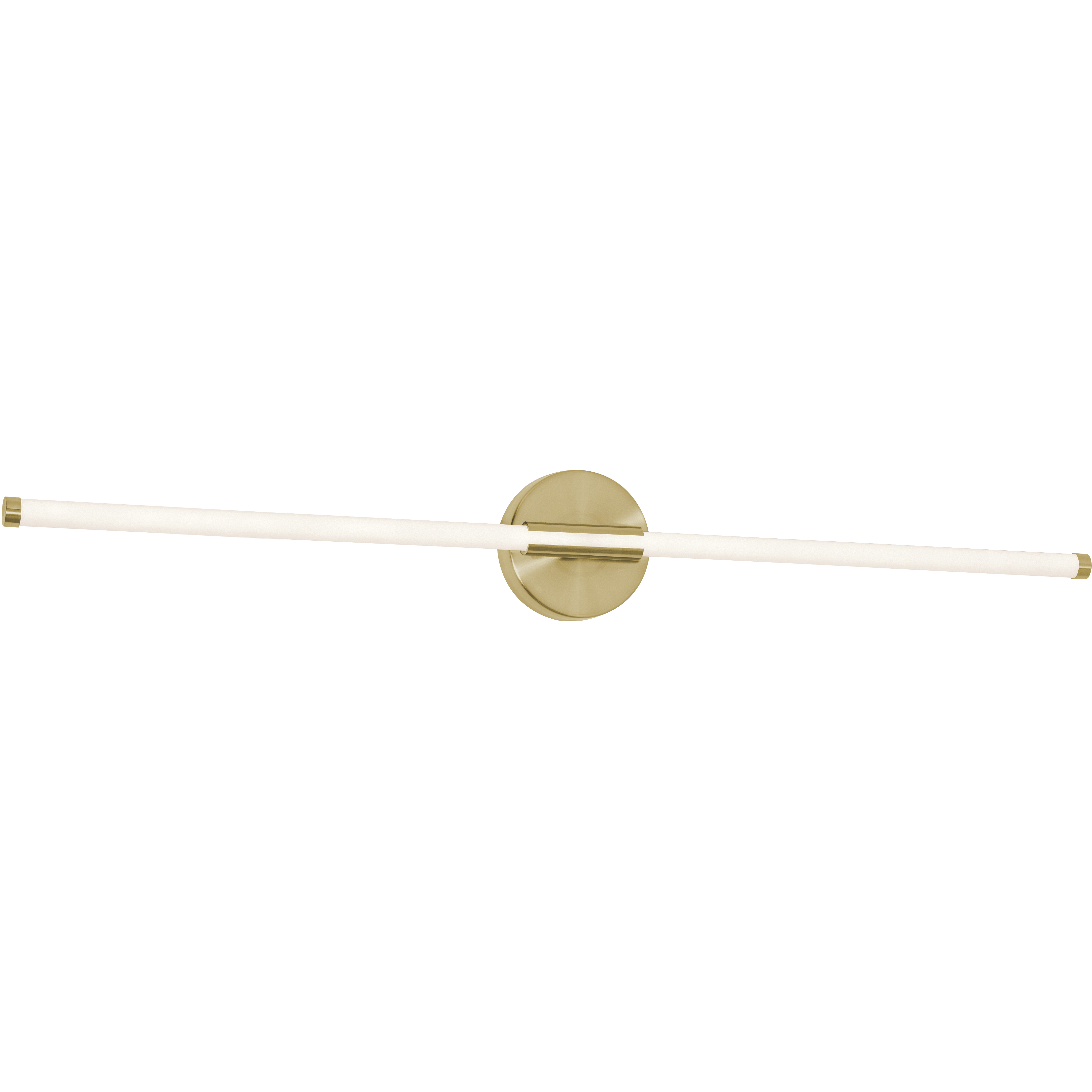 Rusnak 1 Light 36 inch Satin Brass Bath Vanity Wall Light