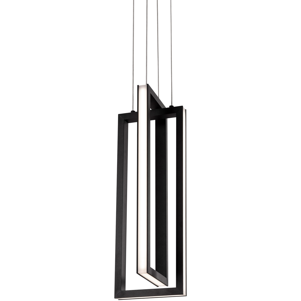Cole LED 6 inch Black Pendant Ceiling Light
