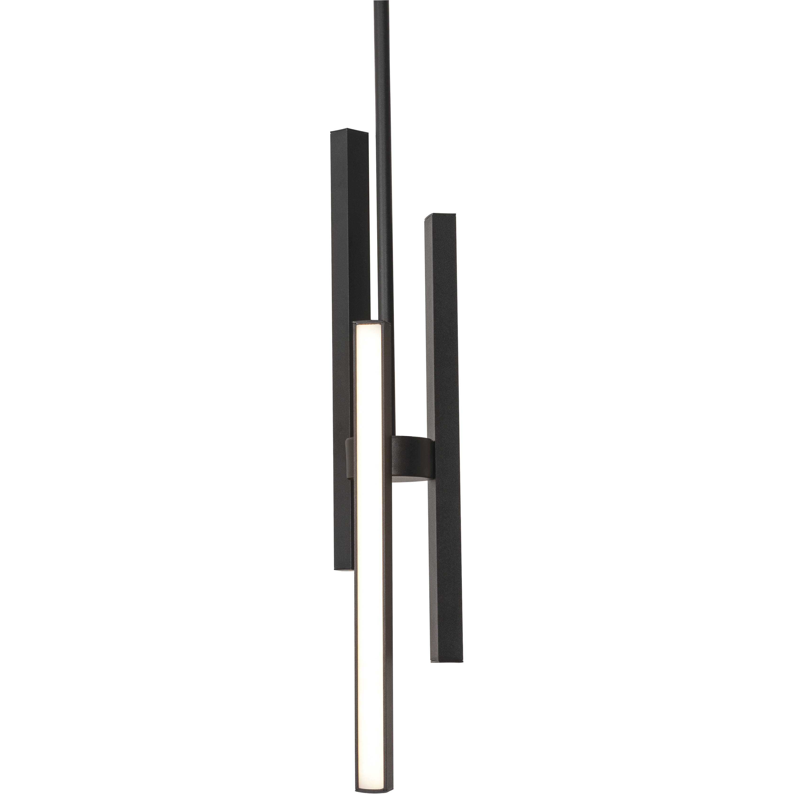 Indra 3 Light 3.75 inch Black Pendant Ceiling Light