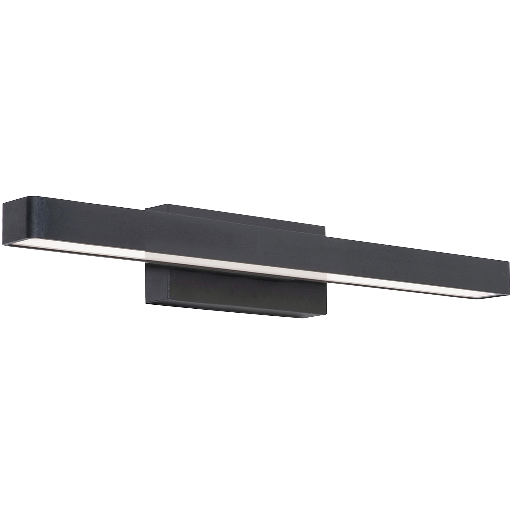 Brock LED 18 inch Black Vanity Light Wall Light