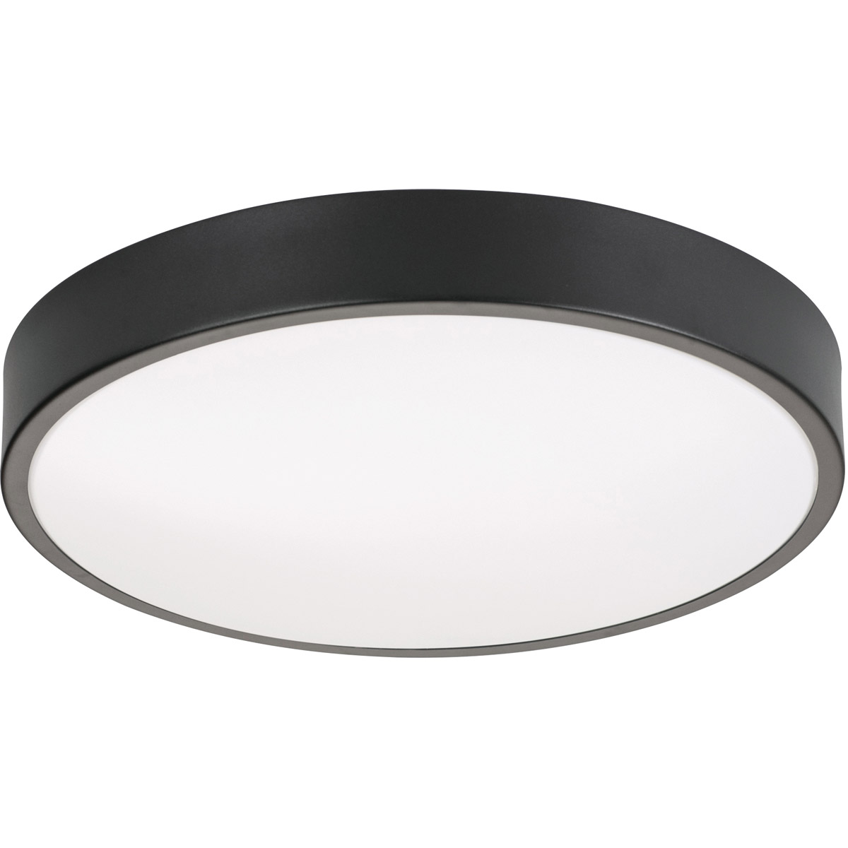 AFX OTVF1218LAJD1BK Octavia LED 12 inch Black Flush Mount Ceiling