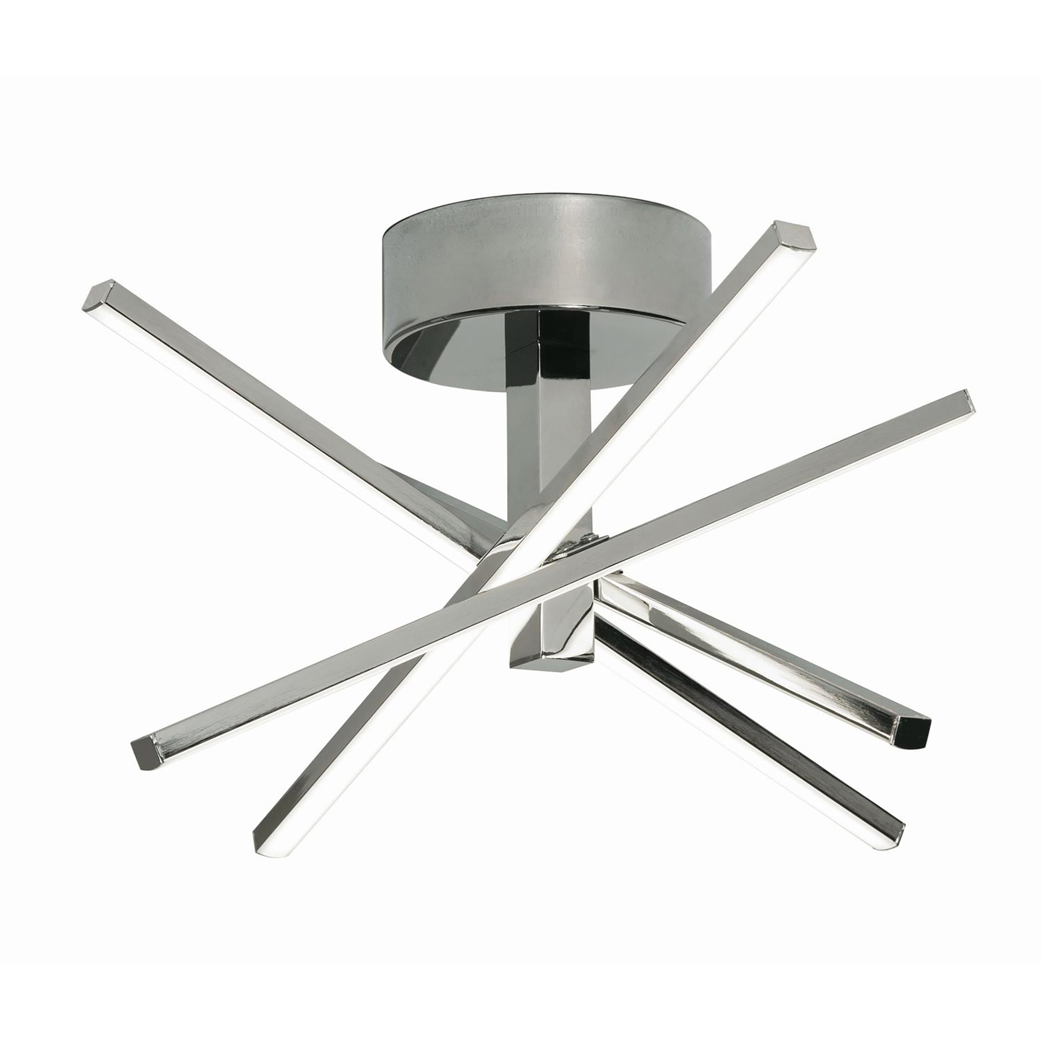 Jaxx LED 15 inch Polished Chrome Flushmount Ceiling Light