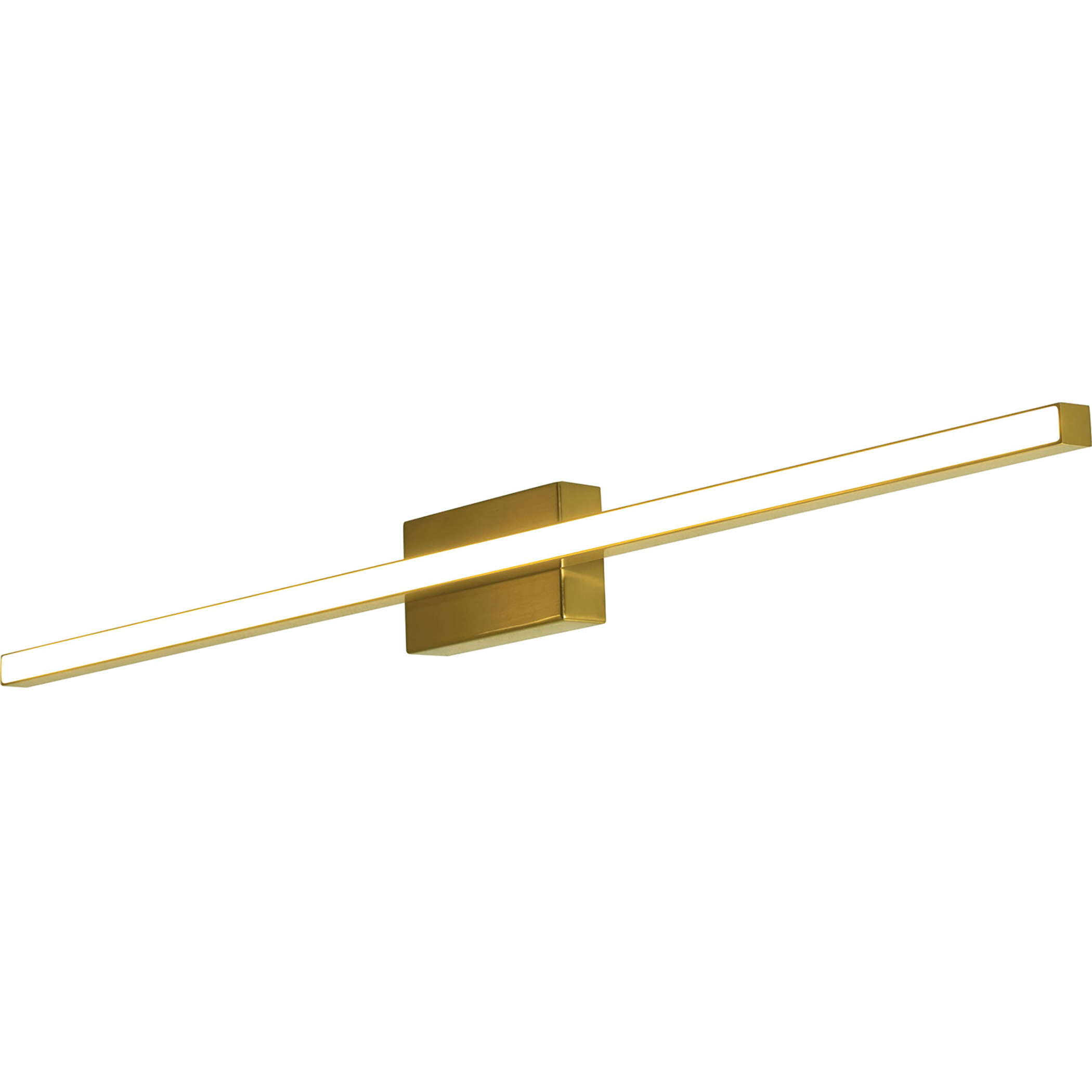 Barlow 1 Light 36 inch Satin Brass Bath Vanity Wall Light