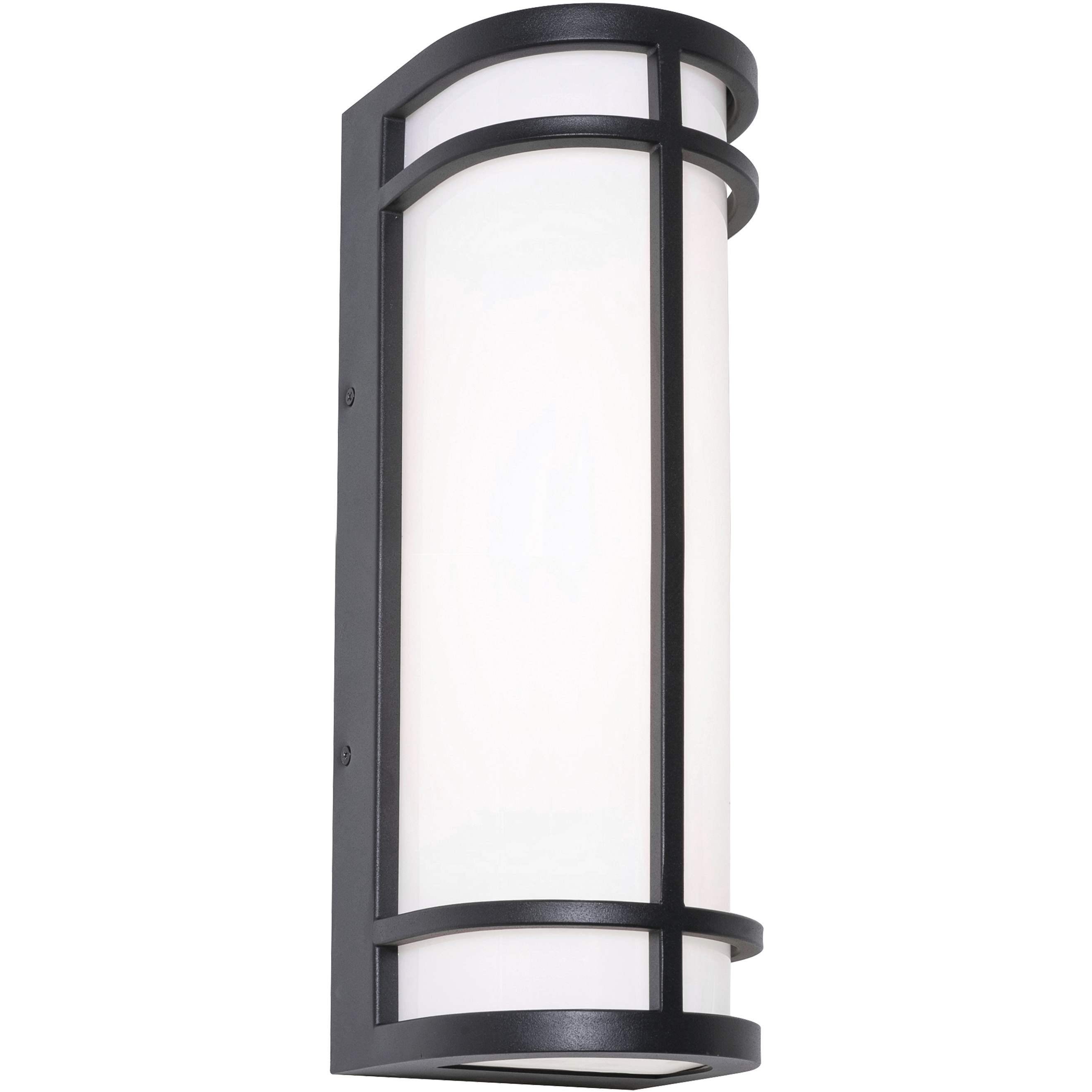 AFX CRNW0616LAJUDBK Crain LED 16 inch Black Outdoor Sconce