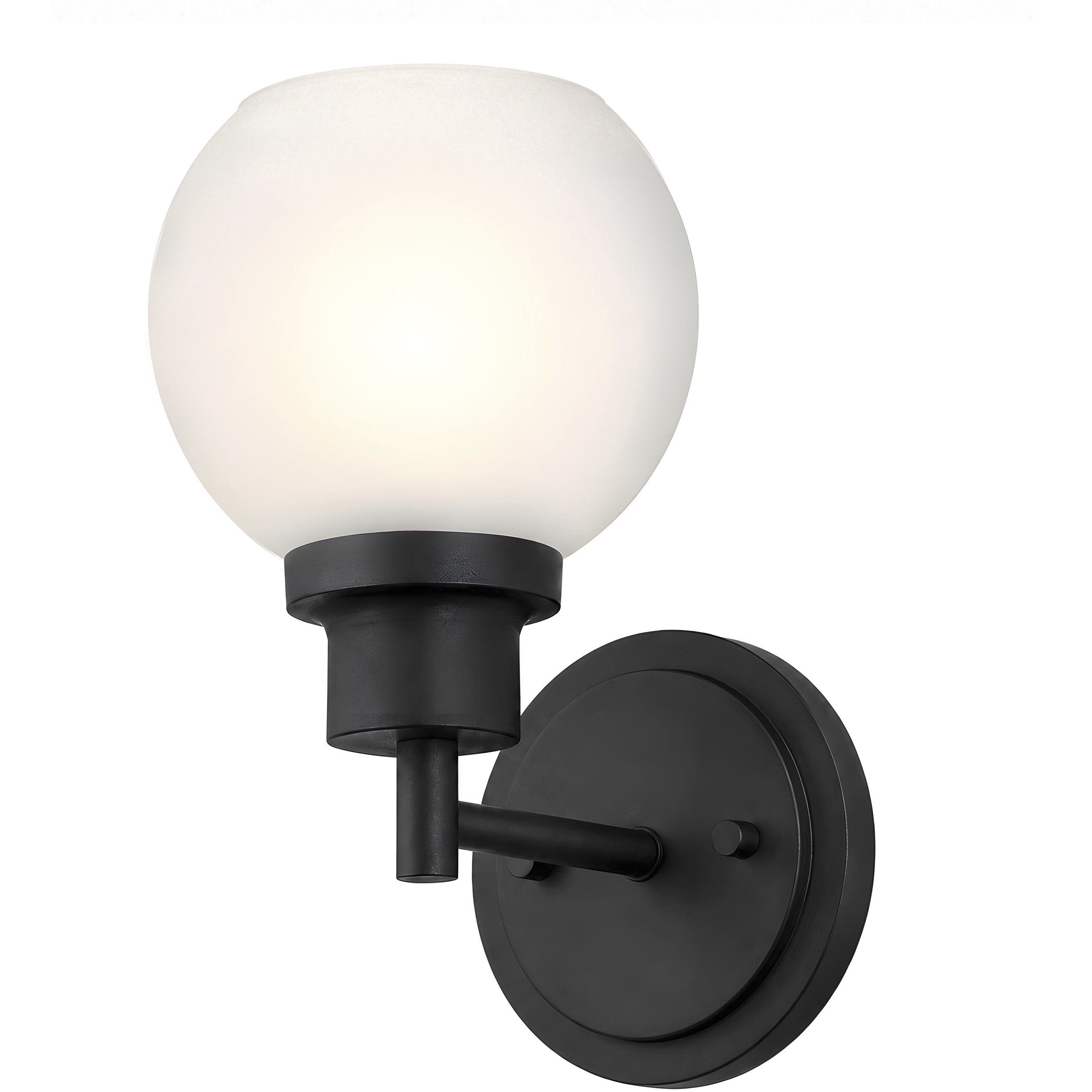 Abrya 1 Light 5.91 inch Black Wall Sconce Wall Light